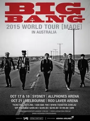 BIGBANG：东京巨蛋演唱会 2015-2016